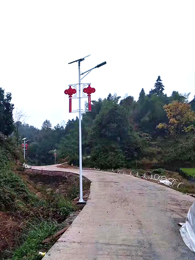 云南省保山太阳能路灯安装案例